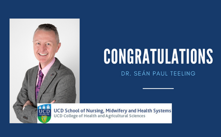 News Headline Sean Paul Teeling Teaching Excellence